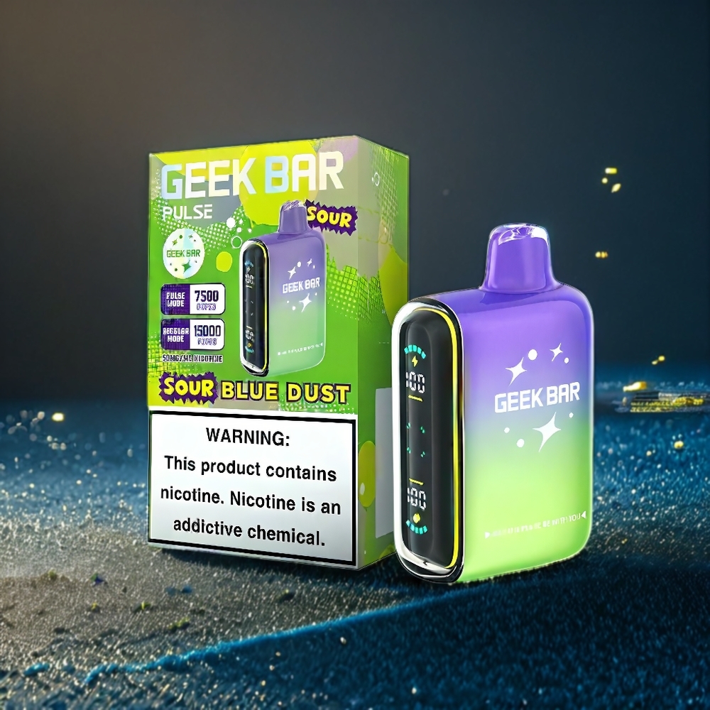 Geek Bar Pulse 15000 Puffs Belge Acidulé Belgique Grossiste 16ML 5