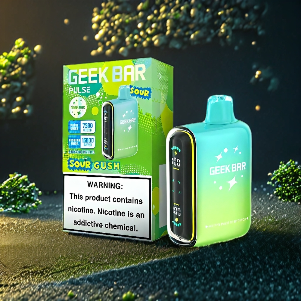 Geek Bar Pulse 15000 Puffs Belge Acidulé Belgique Grossiste 16ML 5