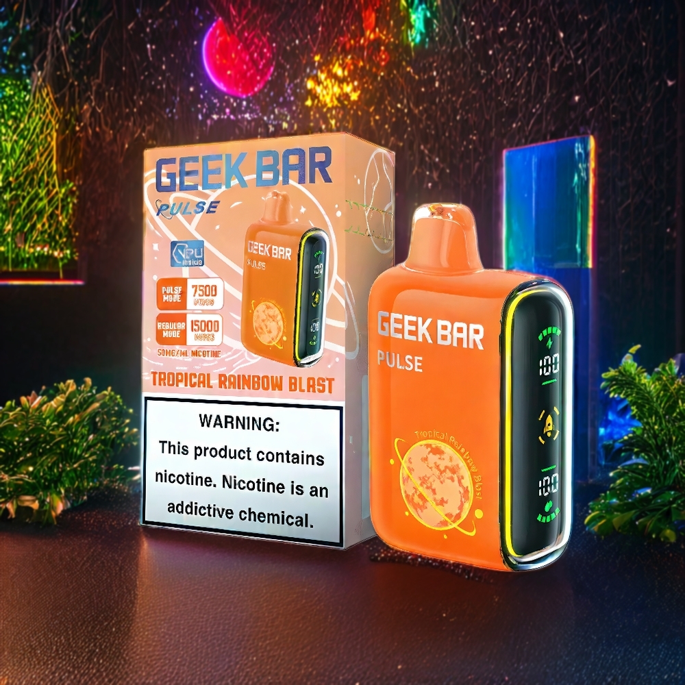 Geek Bar Pulse 15000 Puffs Belgique Grossiste 16ML 5 Planète Édition