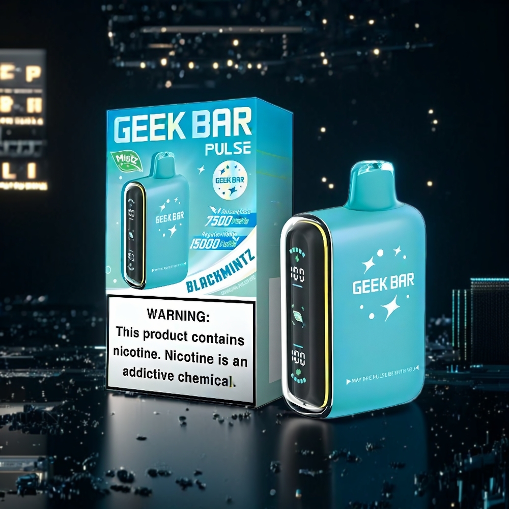 Geek Bar Pulse 15000 Puffs Belgique Grossiste Menthe 16ML 650 mAh