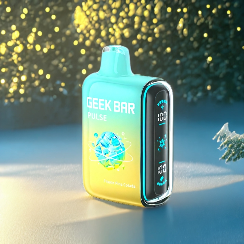 Geek Bar Pulse 15000 Puffs Belgique Grossiste Édition Glacée avec 16ML et 5 de Nicotine