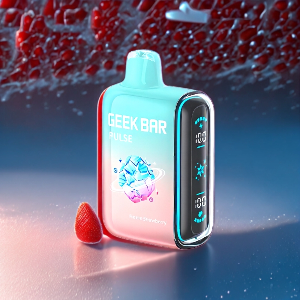 Geek Bar Pulse 15000 Puffs Belgique Grossiste Édition Glacée avec 16ML et 5 de Nicotine