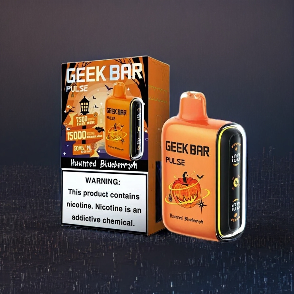 Geek Bar Pulse 15000 Puffs Halloween Édition Belgique Grossiste 16ML 5 Nicotine