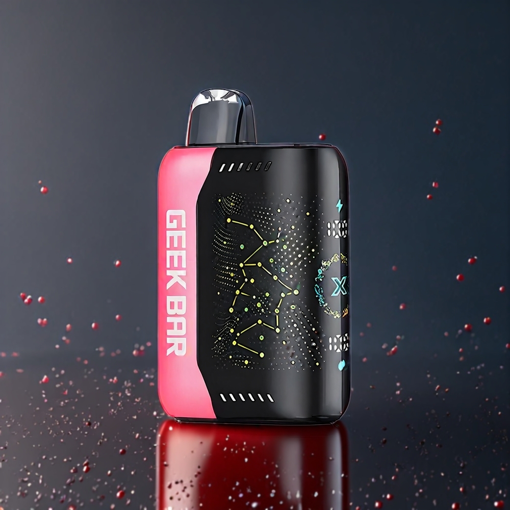 Geek Bar Pulse X 25000 Puffs 0 Nicotine 18mL Belgique Grossiste avec Écran Courbé 3D et Recharge USB Type-C