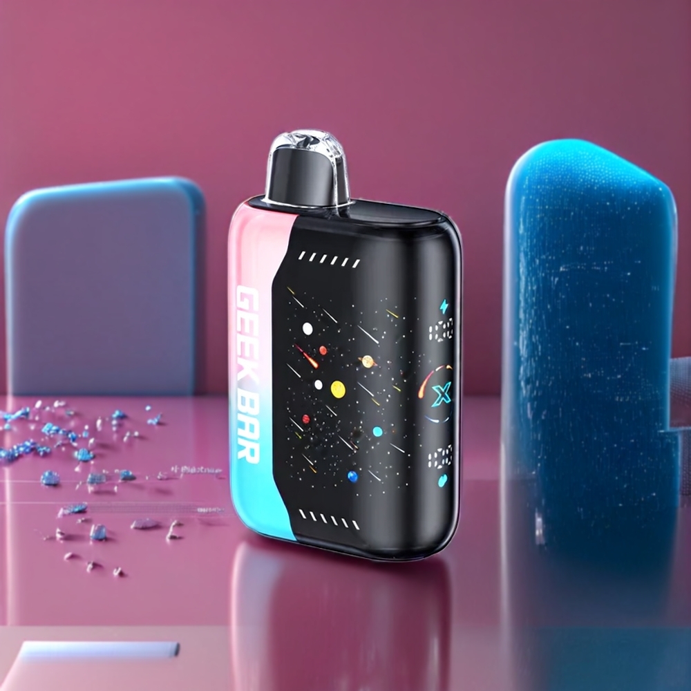 Geek Bar Pulse X 25000 Puffs Belgique Grossiste Édition Météore avec 18mL E-Liquide et Écran Courbe 3D