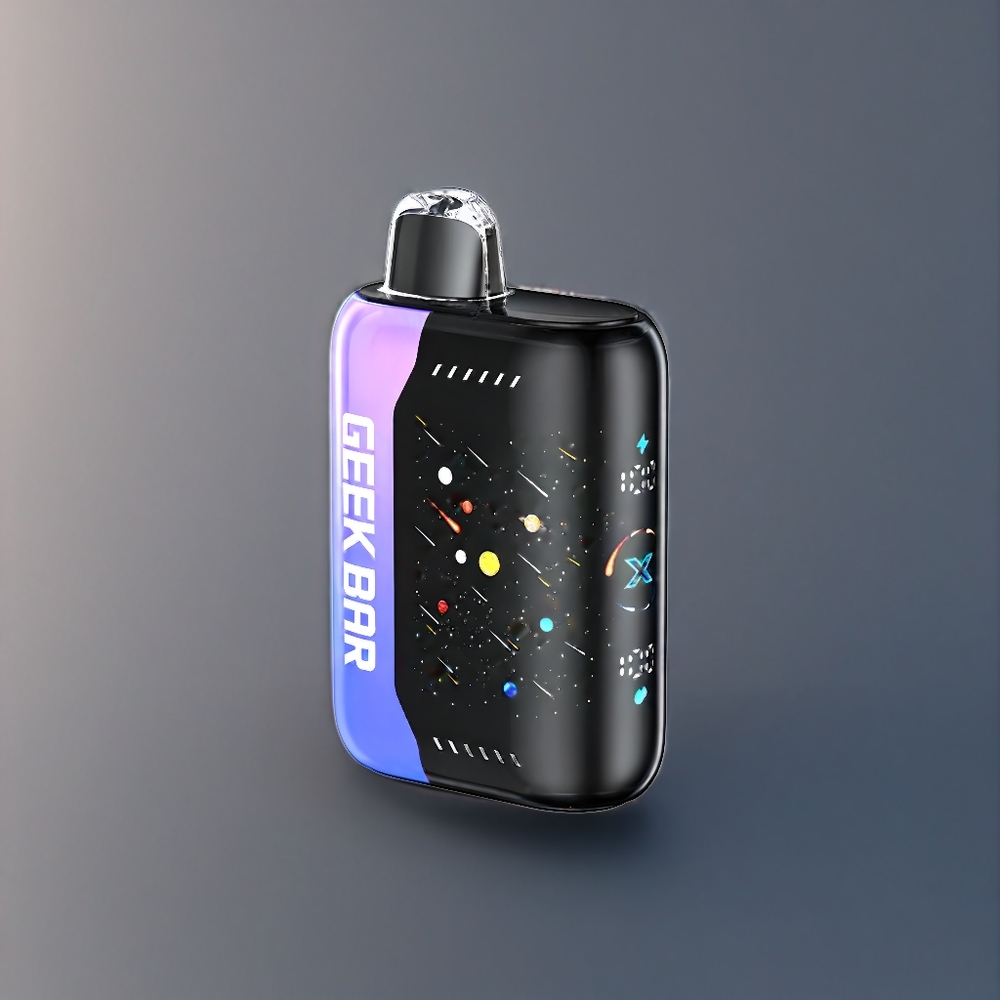 Geek Bar Pulse X 25000 Puffs Belgique Grossiste Édition Météore avec 18mL E-Liquide et Écran Courbe 3D