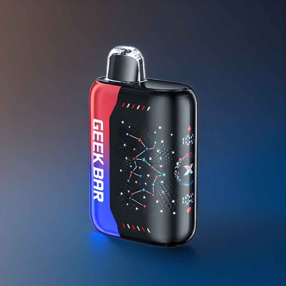 Geek Bar Pulse X 25000 Puffs Édition Patriot Belgique Grossiste 18mL et USB Type-C