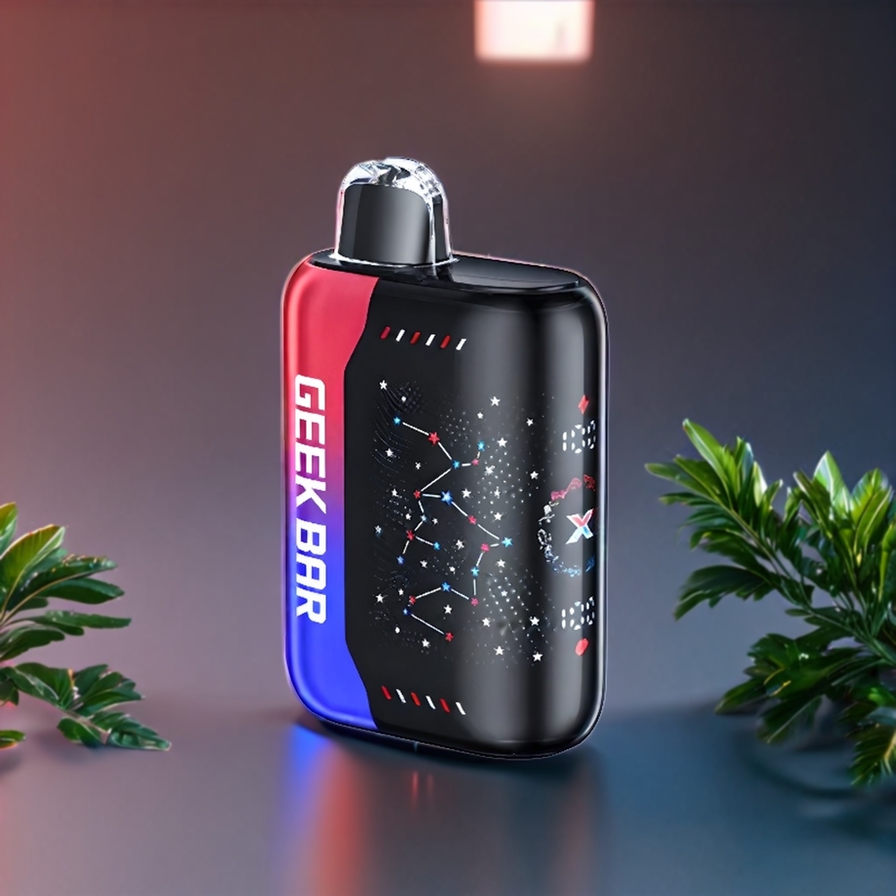 Geek Bar Pulse X 25000 Puffs Édition Patriot Belgique Grossiste 18mL et USB Type-C