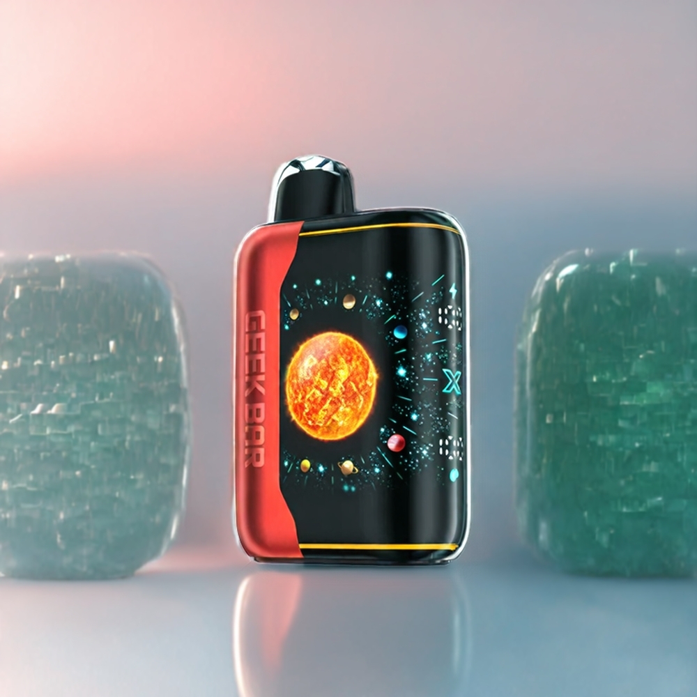 Geek Bar Pulse X Platinum Edition 25k Vape Pastèque Glacée Belgique Grossiste 20mL E-Liquid 2 Nicotine