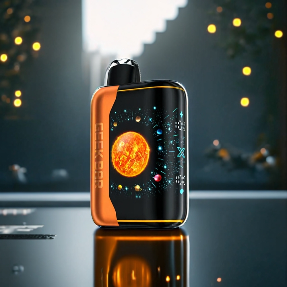 Geek Bar Pulse X Platinum Edition 25k Vape Punch Belgique Grossiste 25000 Puffs Écran 3D Dynamique