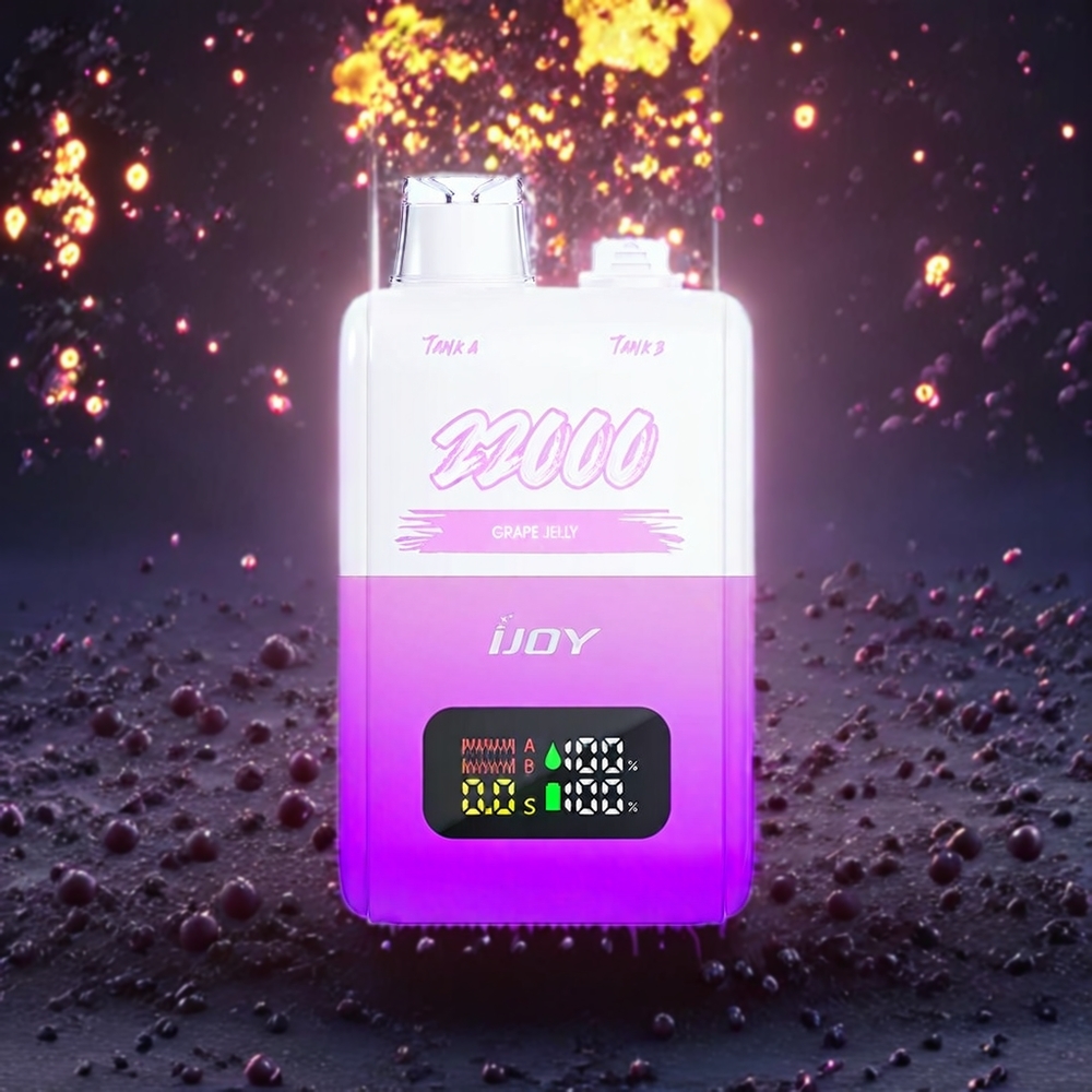 Gelée de Raisin IJOY SD 22000 Puffs Belgique Grossiste 15W 15ML15ML