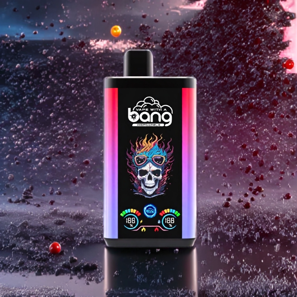 Glace Raisin  Cola Cerise Bang Pro 30K 30000 Puffs Belgique Grossiste 36ml 5