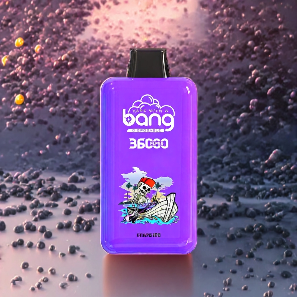 Glace Raisin Bang Power 36000 Puffs Belgique Grossiste 36ml 5