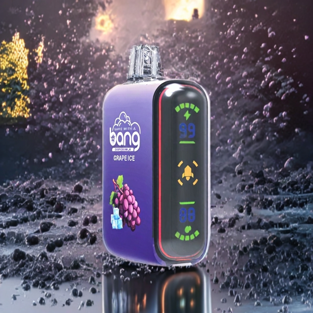 Glace Raisin Bang Rocket 18000 Puffs 26ml Belgique Grossiste 5 Nicotine