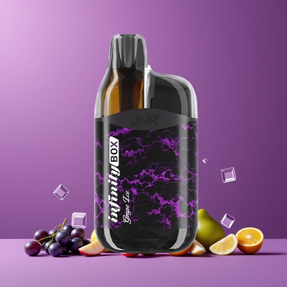 Glace Raisin JNR Infinity Box 10700 Puffs Belgique Grossiste 15ml 2