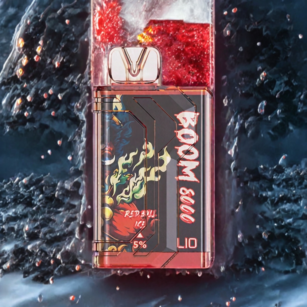 Glace Red Bull LIO BOOM PRO 8000 Puffs Belgique Grossiste 15ml 5