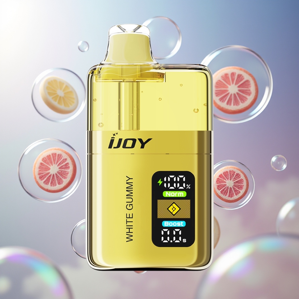 Gomme Blanche IJOY XP50000 50000 Puffs Belgique Grossiste 50mg/ml Type-C