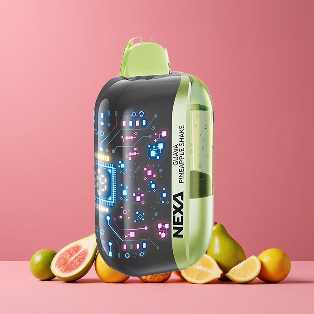 Goyave Ananas Shake NEXA Ultra 50000 Puffs Belgique Grossiste 20ml 5 Nicotine
