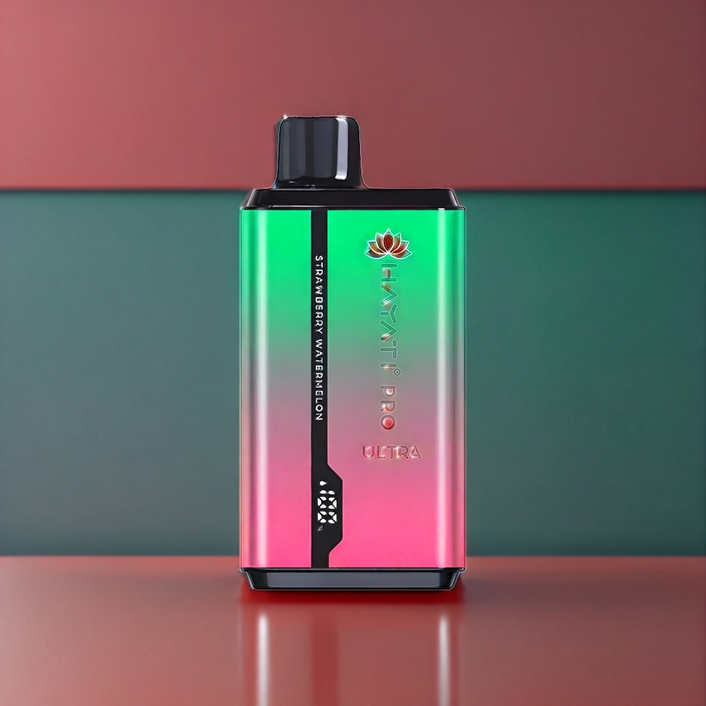 Hayati Pro Ultra 15000 Puffs Fraise Pastèque 850mAh 24ml Belgique Grossiste