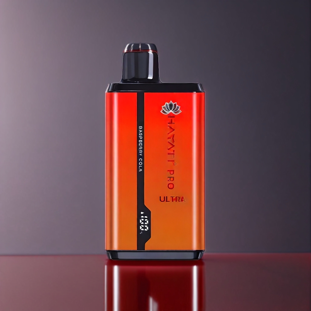 Hayati Pro Ultra 15000 Puffs Vape Framboise Cola Belgique Grossiste 850mAh 2 12ml