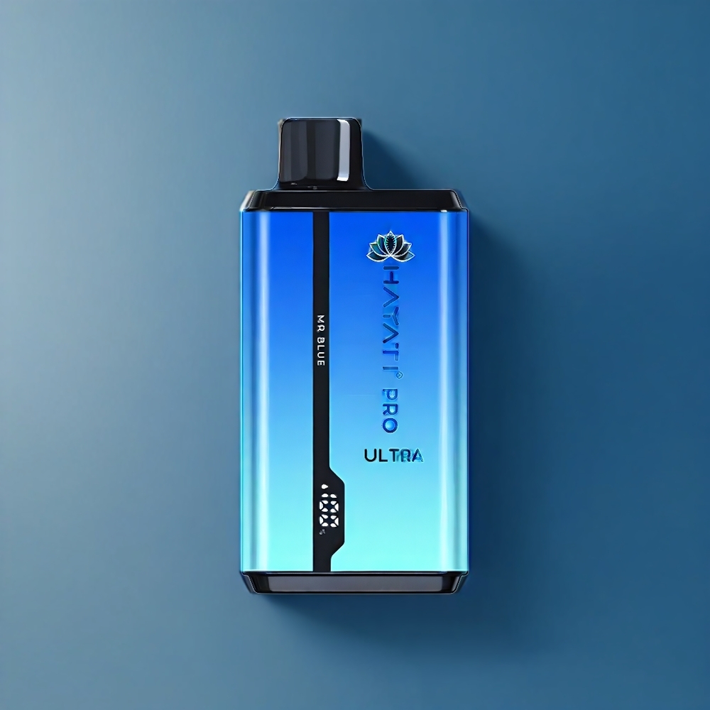 Hayati Pro Ultra Belgique Grossiste 15000 Puffs 24ml E-Liquide Bleu Mr