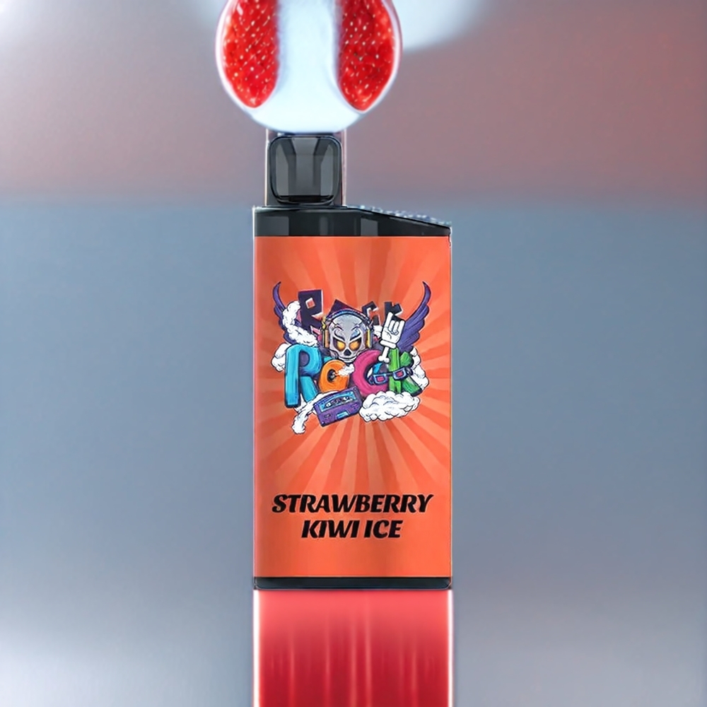 Iget Bar 3500 Puffs Belgique Grossiste Vape Fraise Kiwi Glacé 1400 mAh 12 Ohm Mesh Coil