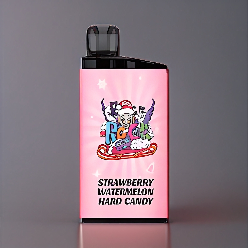 Iget Bar 3500 Puffs Belgique Grossiste Vape Fraise Pastèque Bonbon Dur 1400 mAh PC+ALU
