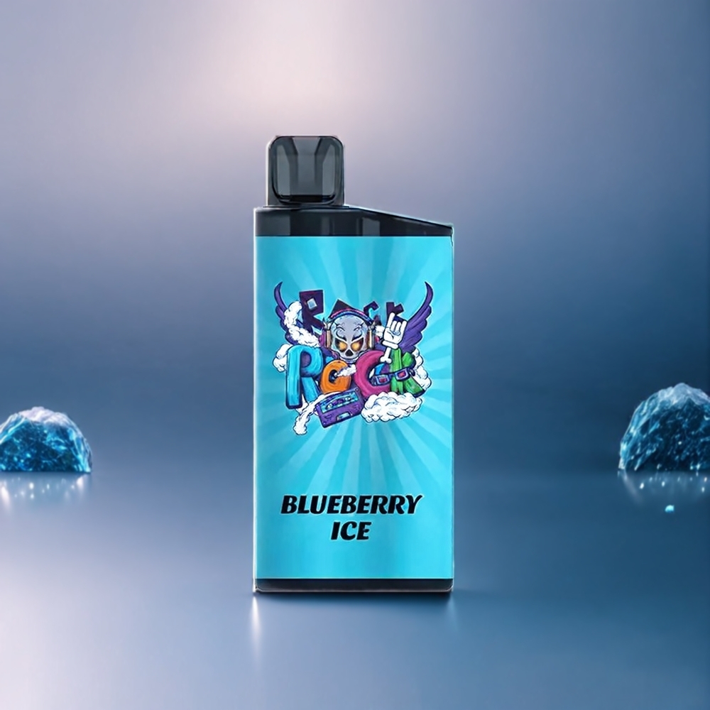 Iget Bar 3500 Puffs Belgique Grossiste Vape Myrtille Glacée 1400 mAh 12 Ohm Mesh Coil