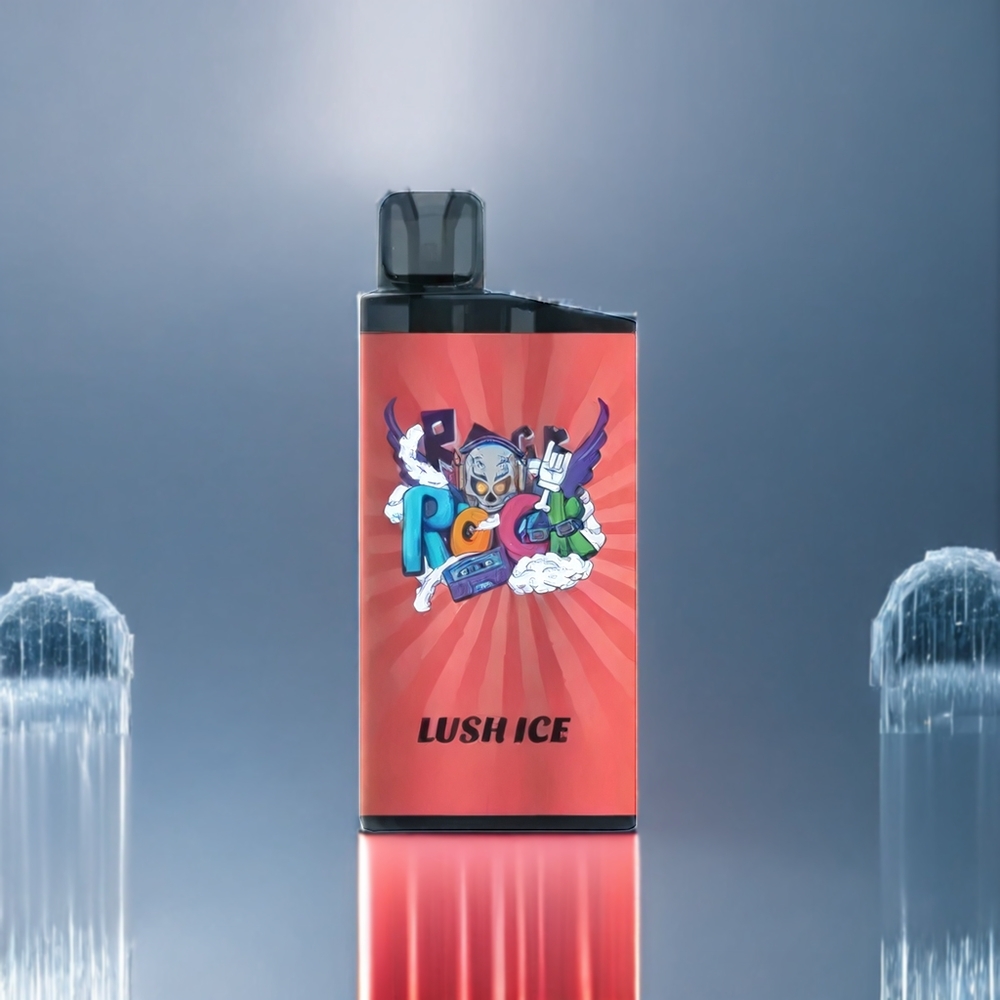 Iget Bar 3500 Puffs Lush Ice (Glace Juteuse) Belgique Grossiste 1400 mAh 78g