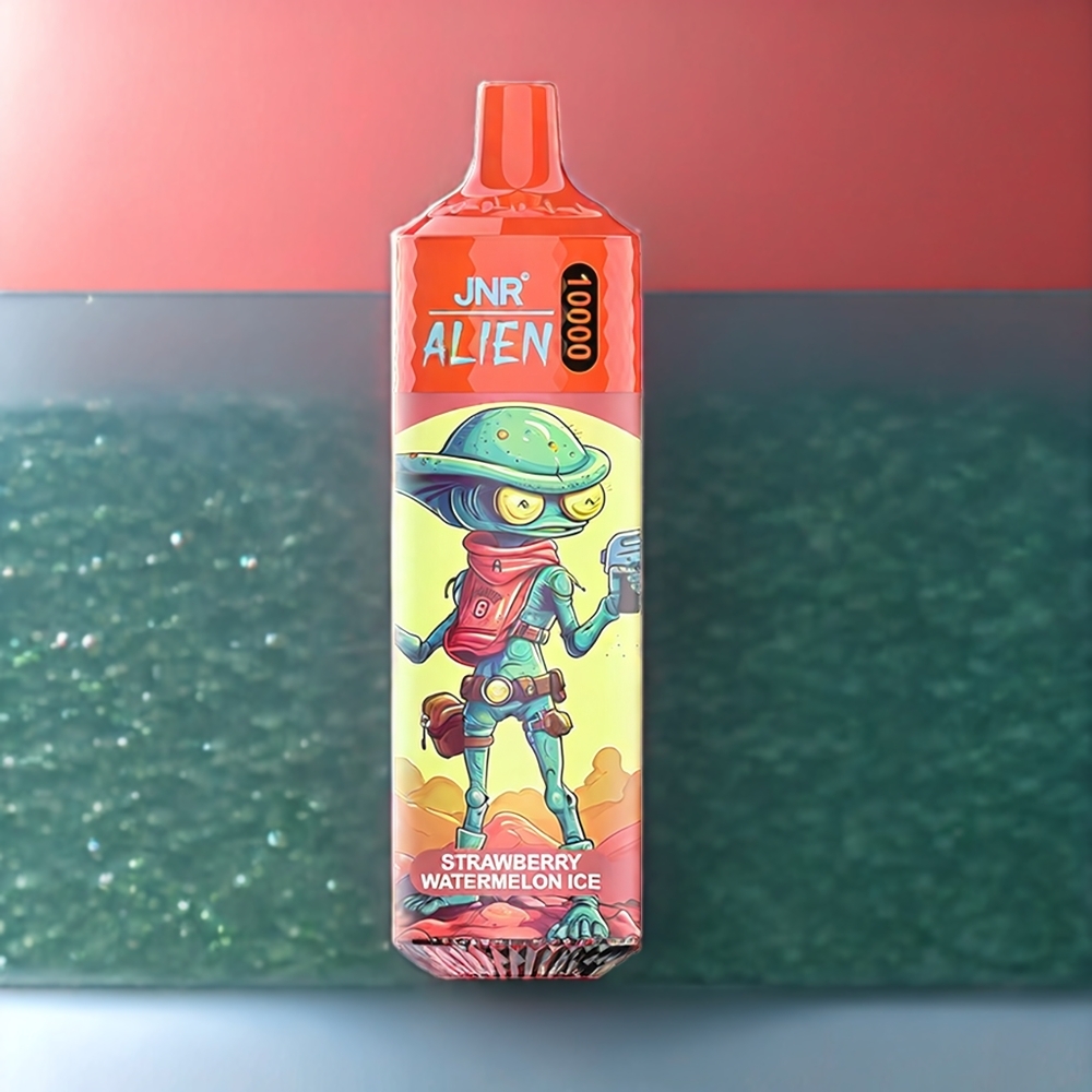 JNR Alien 10000 Puffs Belgique Grossiste 850mAh Type-C Fraise Pastèque Glacée
