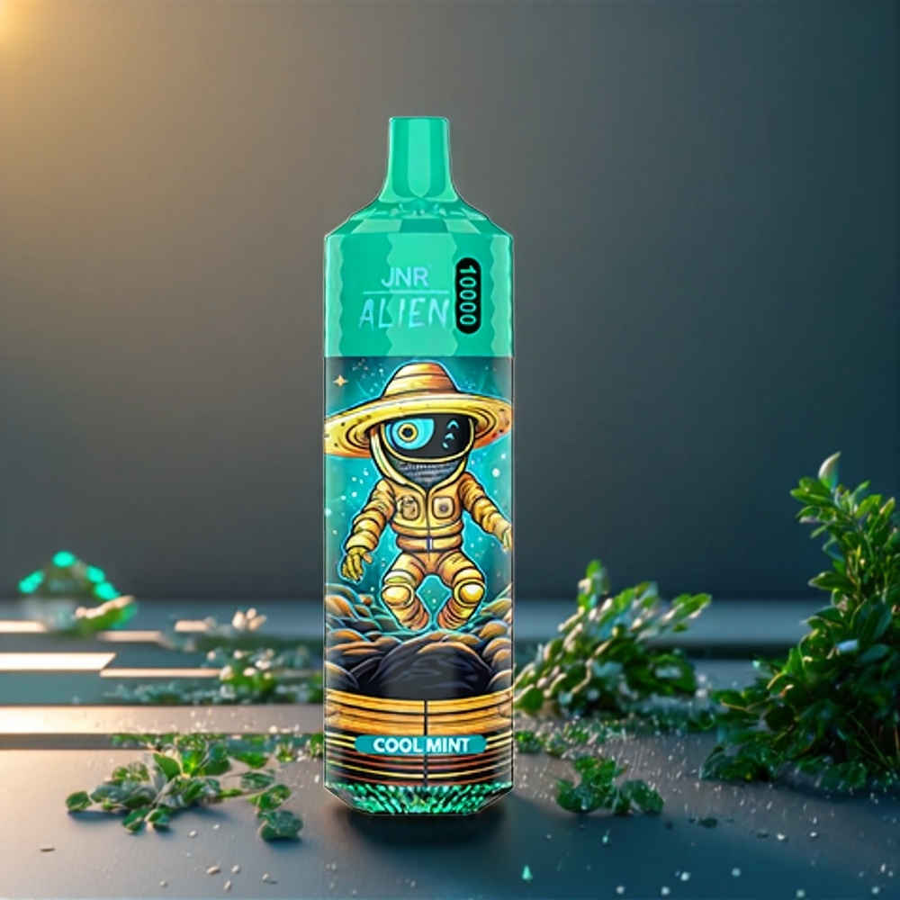 JNR Alien 10000 Puffs Belgique Grossiste 850mAh Type-C Menthe Glacée