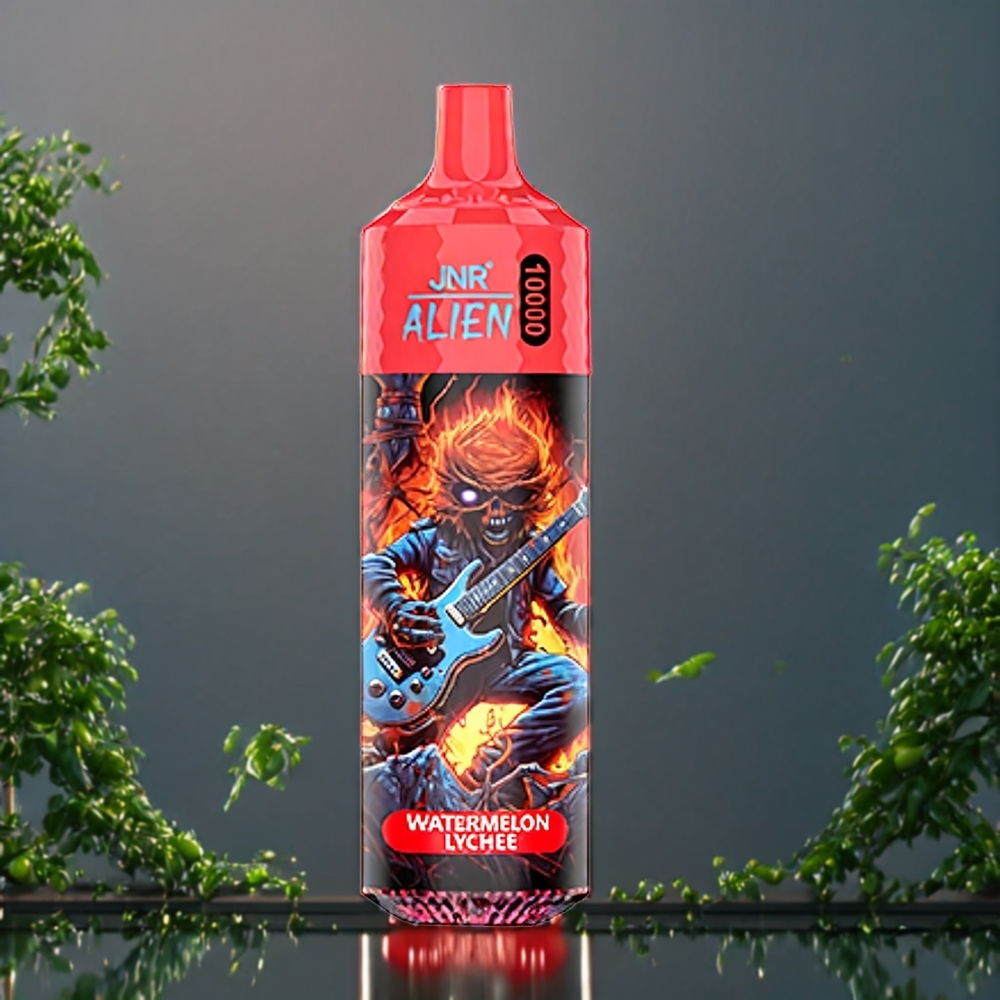 JNR Alien 10000 Puffs Belgique Grossiste Pastèque Litchi 850mAh LED (RGB)