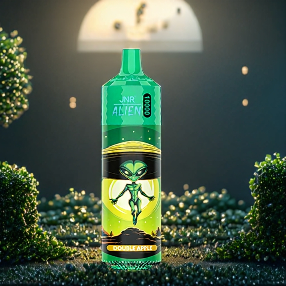 JNR Alien 10000 Puffs Double Pomme Belgique Grossiste - 850mAh  LED RGB