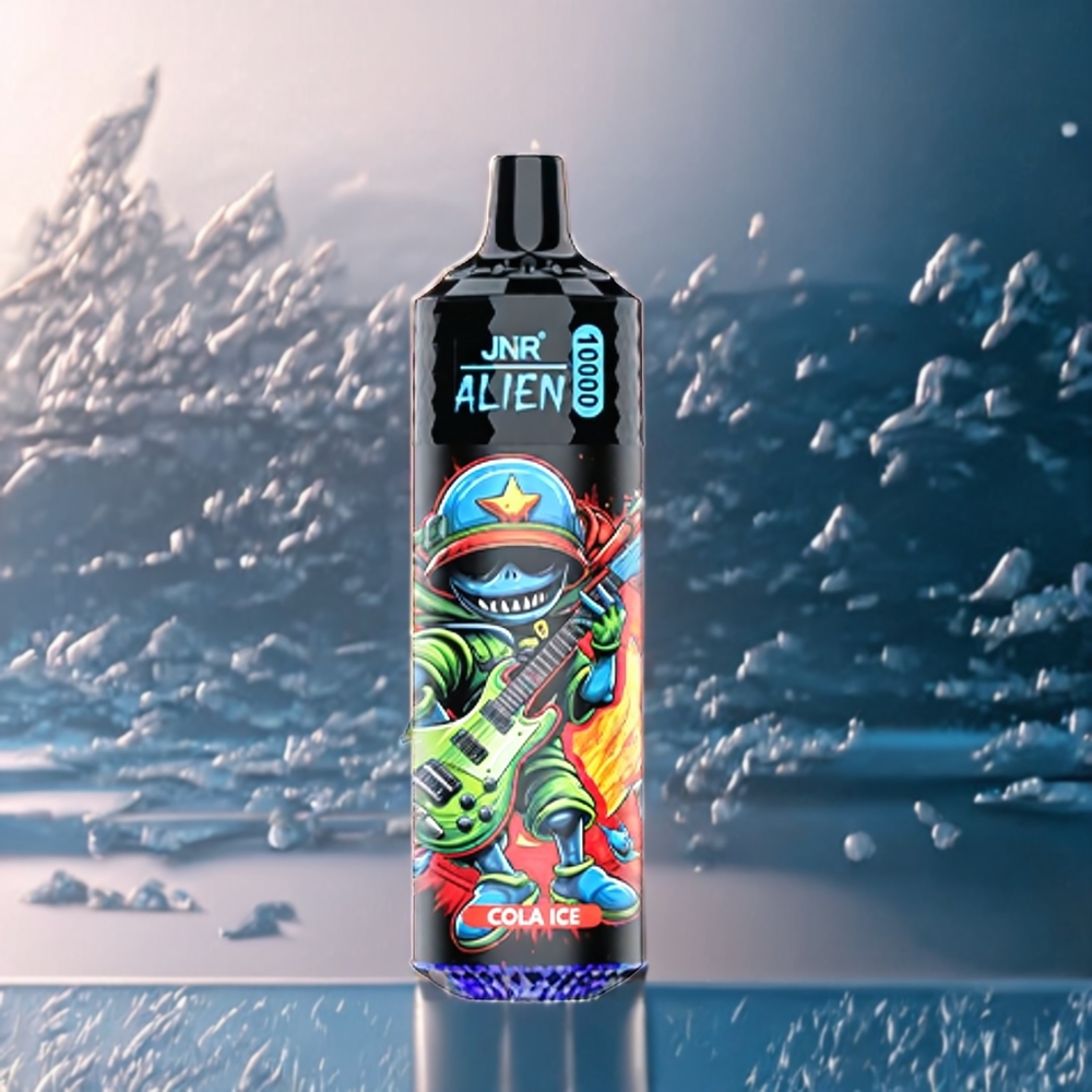 JNR Alien 10000 Puffs LED Belgique Grossiste Vape Cola Glace