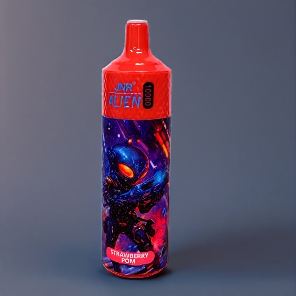 JNR Alien 10000 Puffs Vape Fraise Raisin Belgique Grossiste 850mAh LED RGB