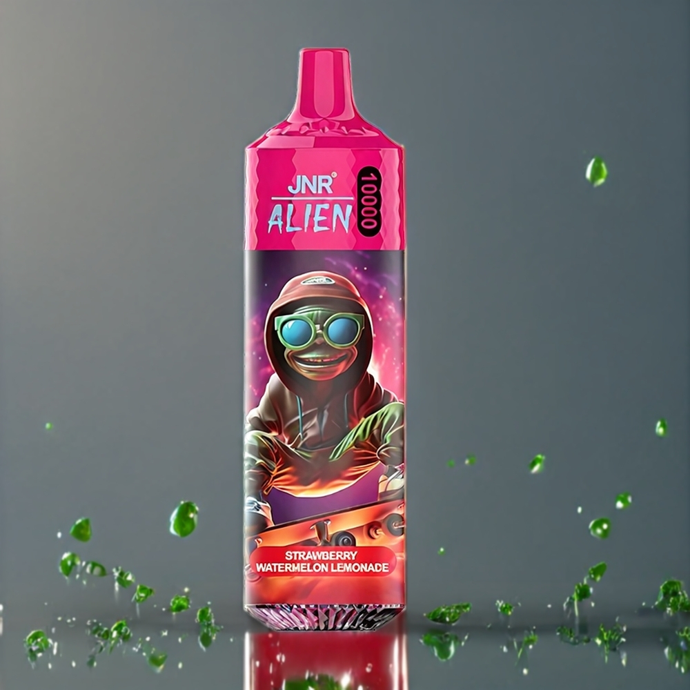 JNR Alien Belgique Grossiste 10000 Puffs 850mAh 20ml Fraise Pastèque Citronnée