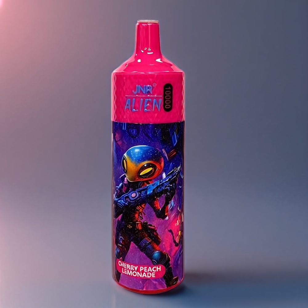 JNR Alien Belgique Grossiste 10000 Puffs 850mAh Type-C Cerise Pêche Limonade