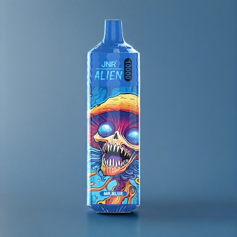 JNR Alien Belgique Grossiste 10000 Puffs 850mAh Type-C Mr Bleu
