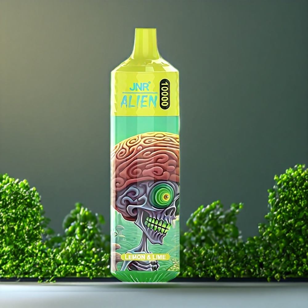 JNR Alien Belgique Grossiste 10000 Puffs Citron  Citron Vert avec LED RGB et 850mAh