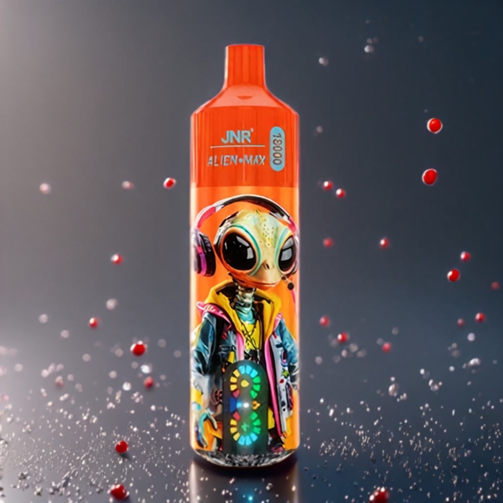 JNR Alien Max 18000 Puffs Fizzy Cherry Cola Belgique Grossiste à Double Noyau et 28ml E-liquide