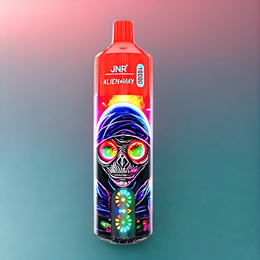 JNR Alien Max Belgique Grossiste 18000 Puffs - Smart LED Display  28ml E-liquide - Framboise Pastèque Glacée