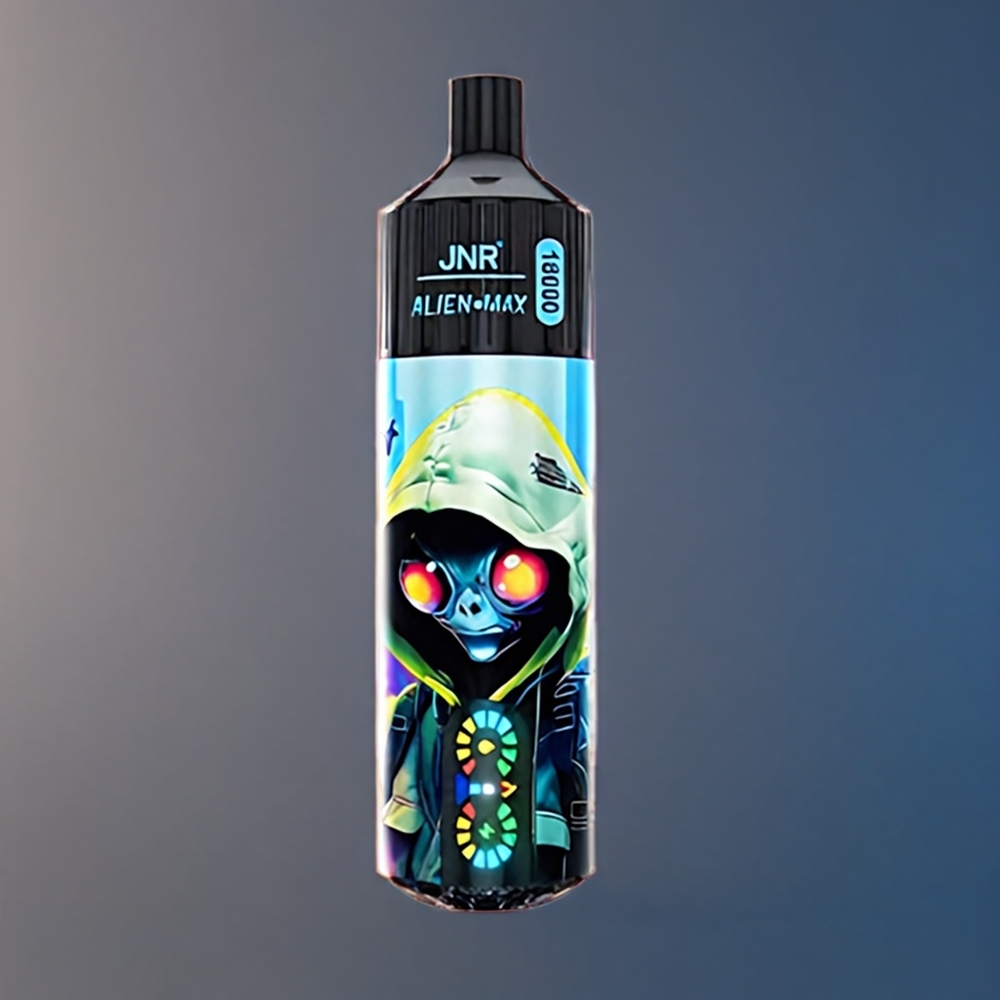 JNR Alien Max Belgique Grossiste 18000 Puffs Double Mesh Coil  28ml E-liquide Bleuet Framboise