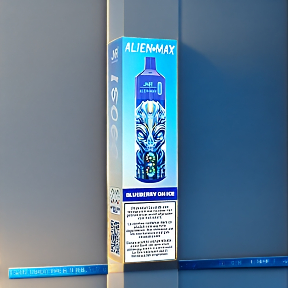JNR Alien Max Belgique Grossiste 18000 Puffs Double Mesh et 28ml Myrtille Glacée