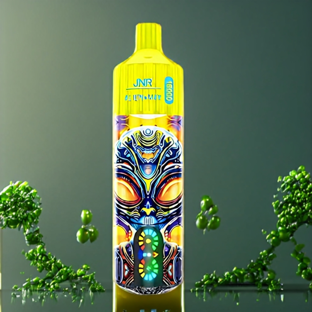 JNR Alien Max Belgique Grossiste 18000 Puffs LED Double Mesh Citron  Citron Vert
