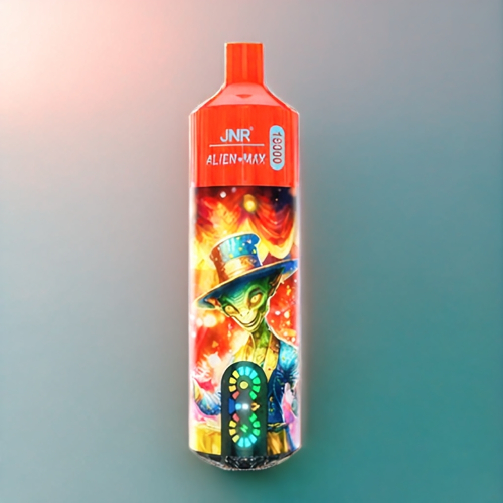 JNR Alien Max Belgique Grossiste 18000 Puffs Vitamine Glacée 28ml  Double Mesh