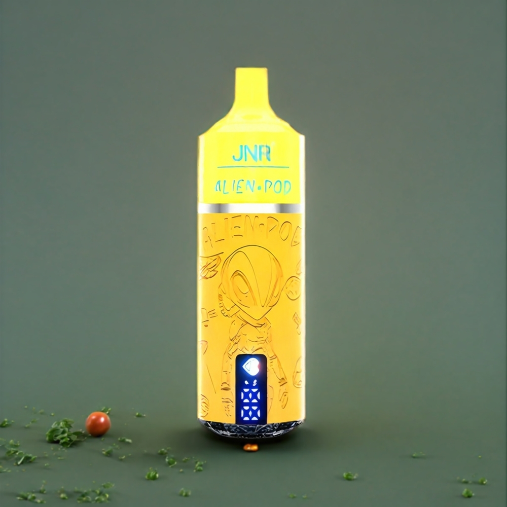 JNR Alien Pod 13000 Puffs Belgique Grossiste - Pastèque Mangue Pêche 20ml E-liquid Type-C Quick Charge