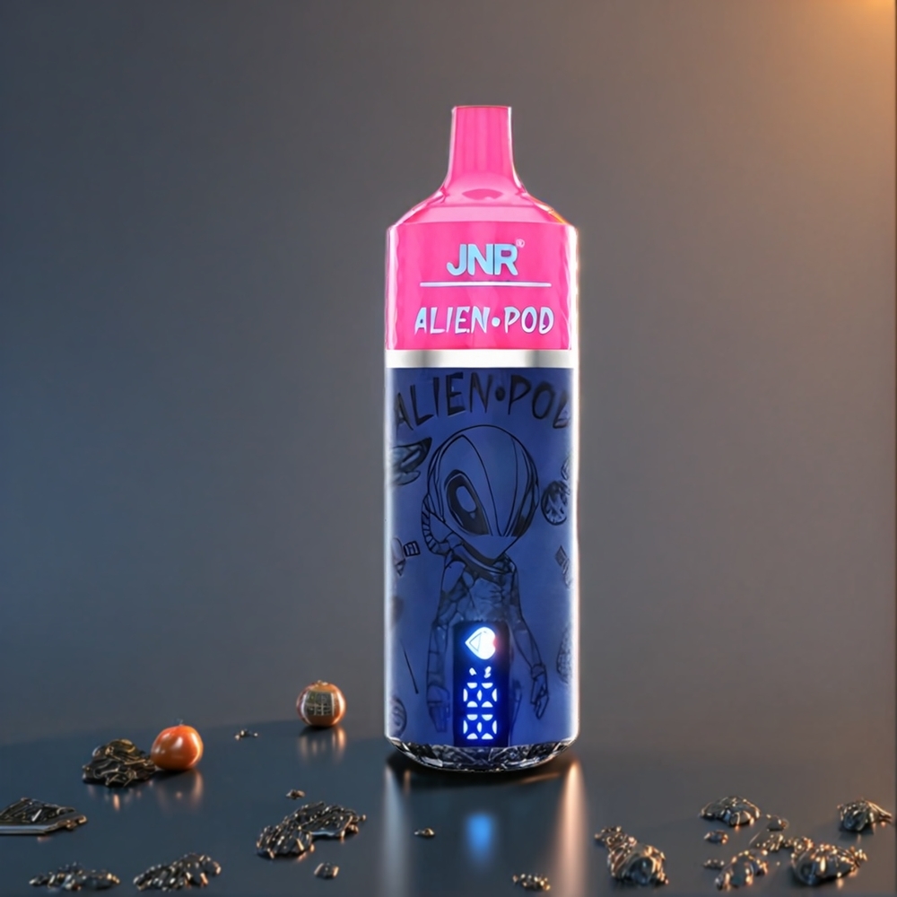 JNR Alien Pod 13000 Puffs Belgique Grossiste 850mAh Type-C Juicy Peaches (Pêches Juteuses)