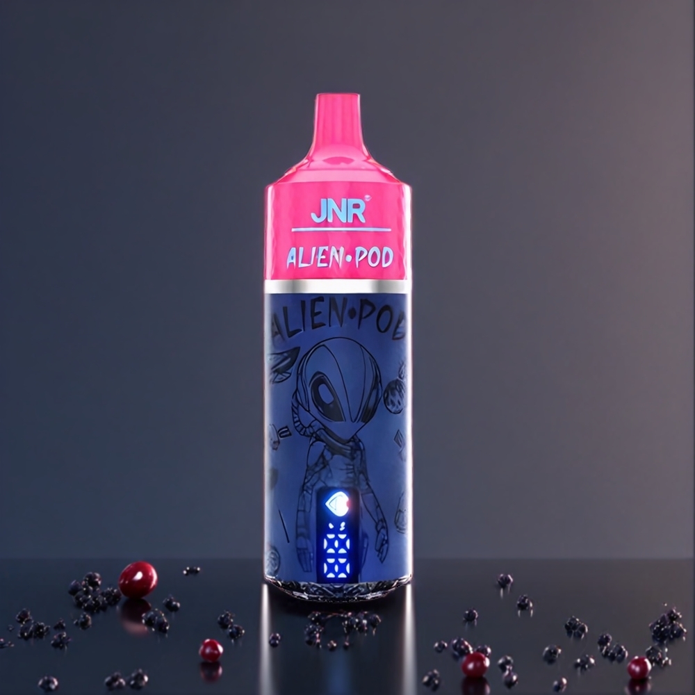 JNR Alien Pod 13000 Puffs Vape Cerise Baie avec Mesh Core  Type-C Belgique Grossiste