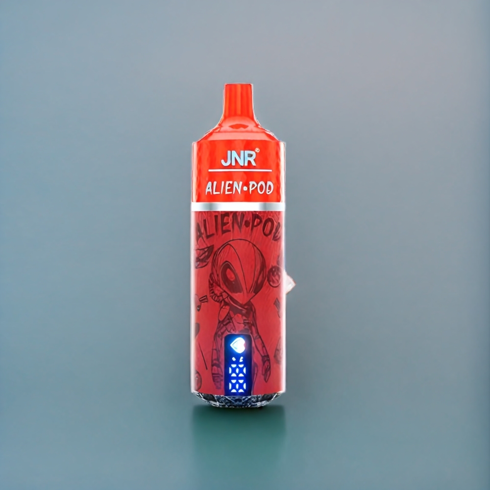 JNR Alien Pod 13000 Puffs Vape Pastèque Glacée avec 850mAh  Type-C Belgique Grossiste