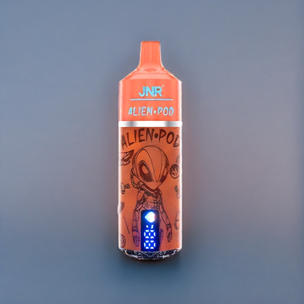 JNR Alien Pod Belgique Grossiste 13000 Puffs et Charge Rapide Type-C Fraise Glace
